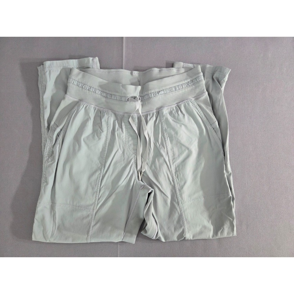 Lululemon Joggers Womens 6 Gray Dance Studio Mid Rise Performance Pants Running - Picture 2 of 8